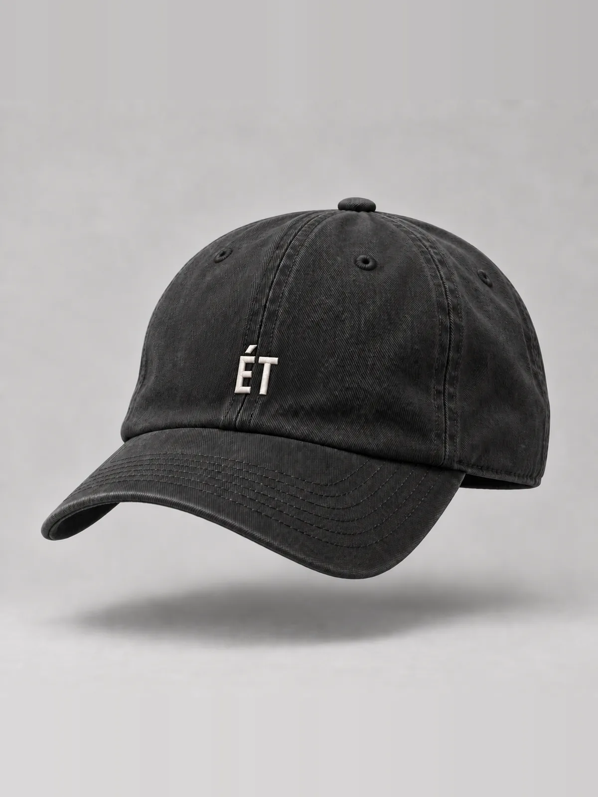 Monogram Cap Carbon